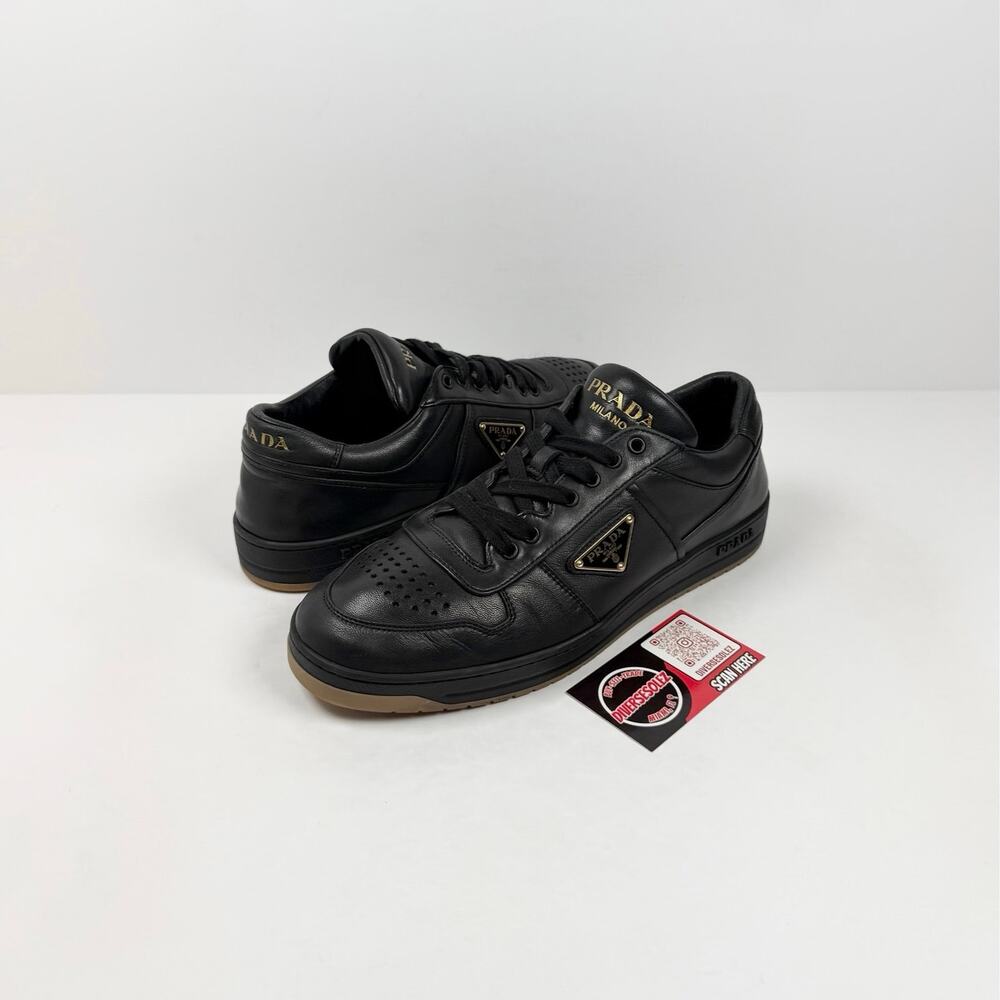 Size 7.5UK/8.5US - Prada Downtown Black Leather